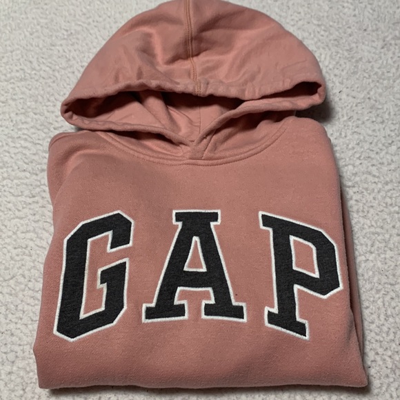 Gap Kids Girls Rose Colored Hoodie, EUC, Size Medium - Picture 9 of 9
